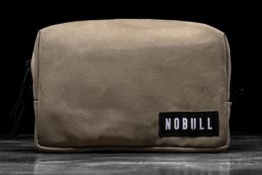 Nobull Waxed Canvas Kit Women's Bags Light Brown | Australia (ND2971)